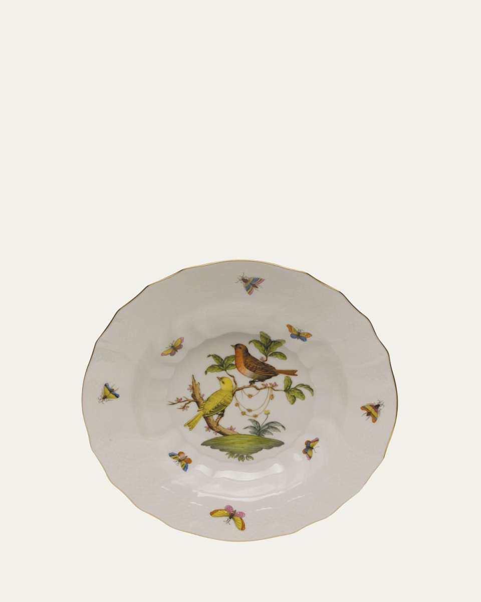 Rothschild Bird Motif 5 Rim Soup Bowl